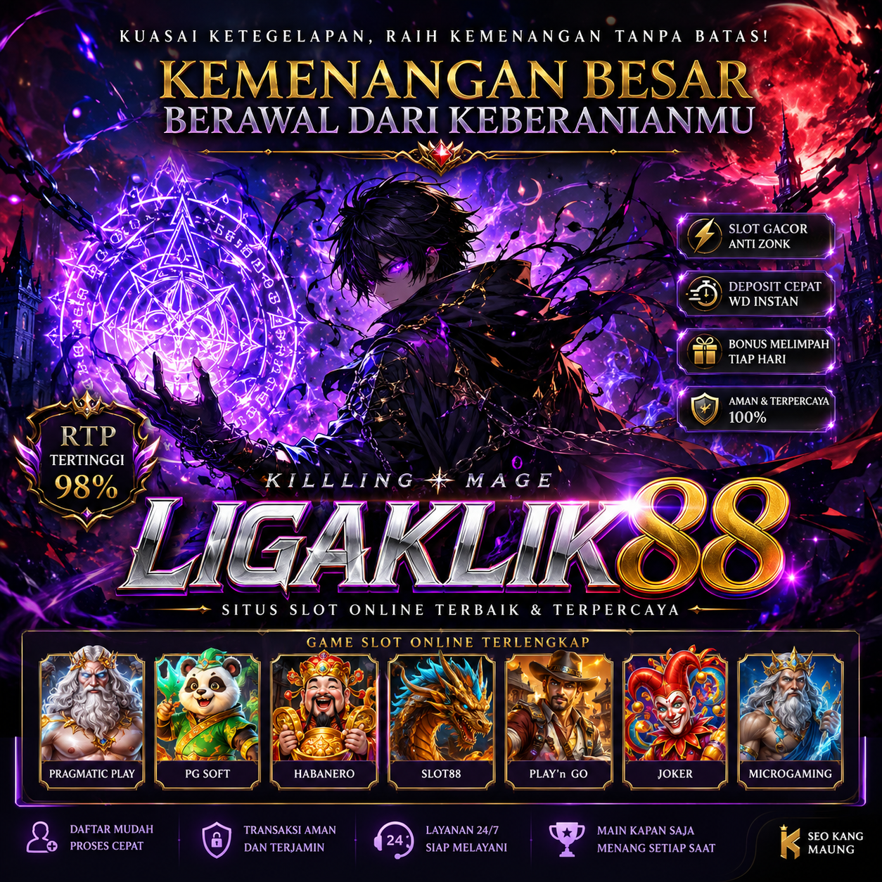 LIGAKLIK88 >> SAATNYA GAS POL! TEMUKAN GAME GACOR DAN RASAKAN KESERUAN JACKPOT TERKINI! by Hey siriusly